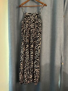 Black and white Zebra Print Sundress